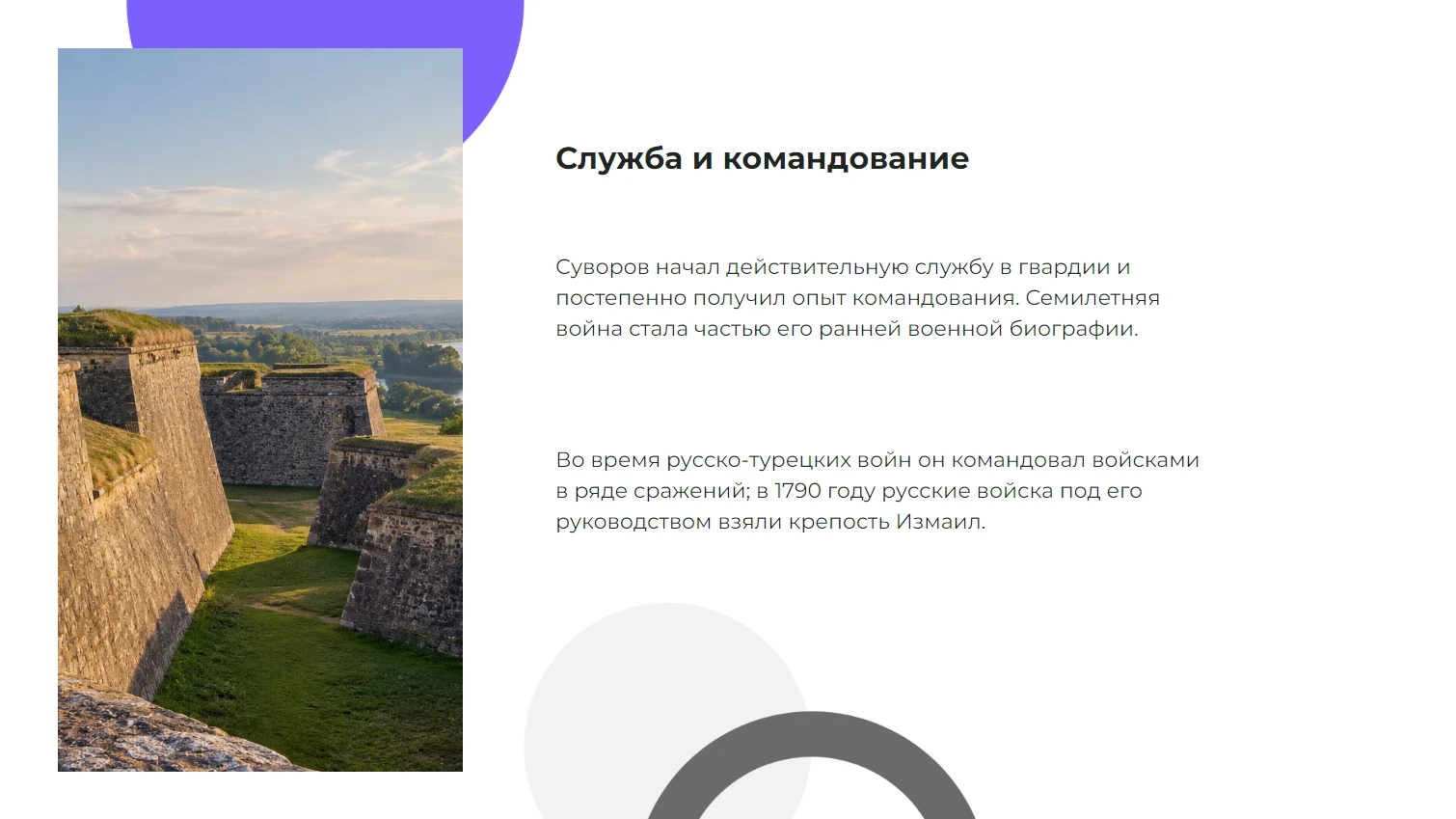 Служба и командование