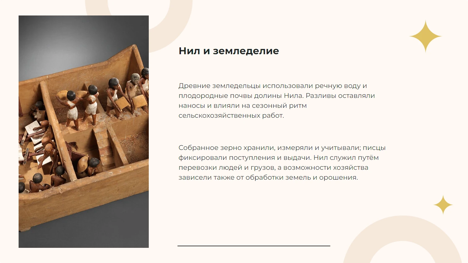 Нил и земледелие