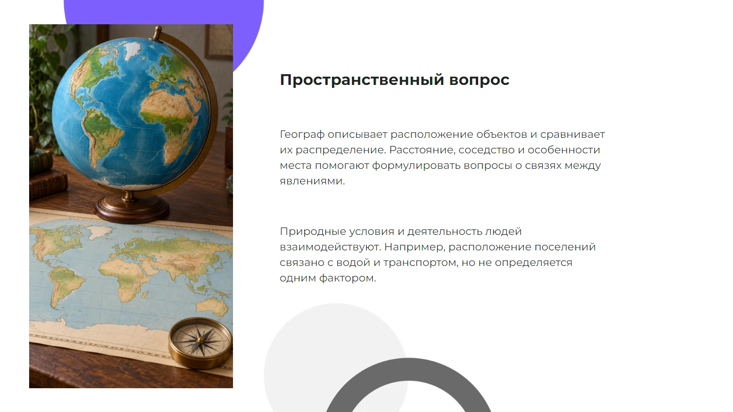Пространственный вопрос