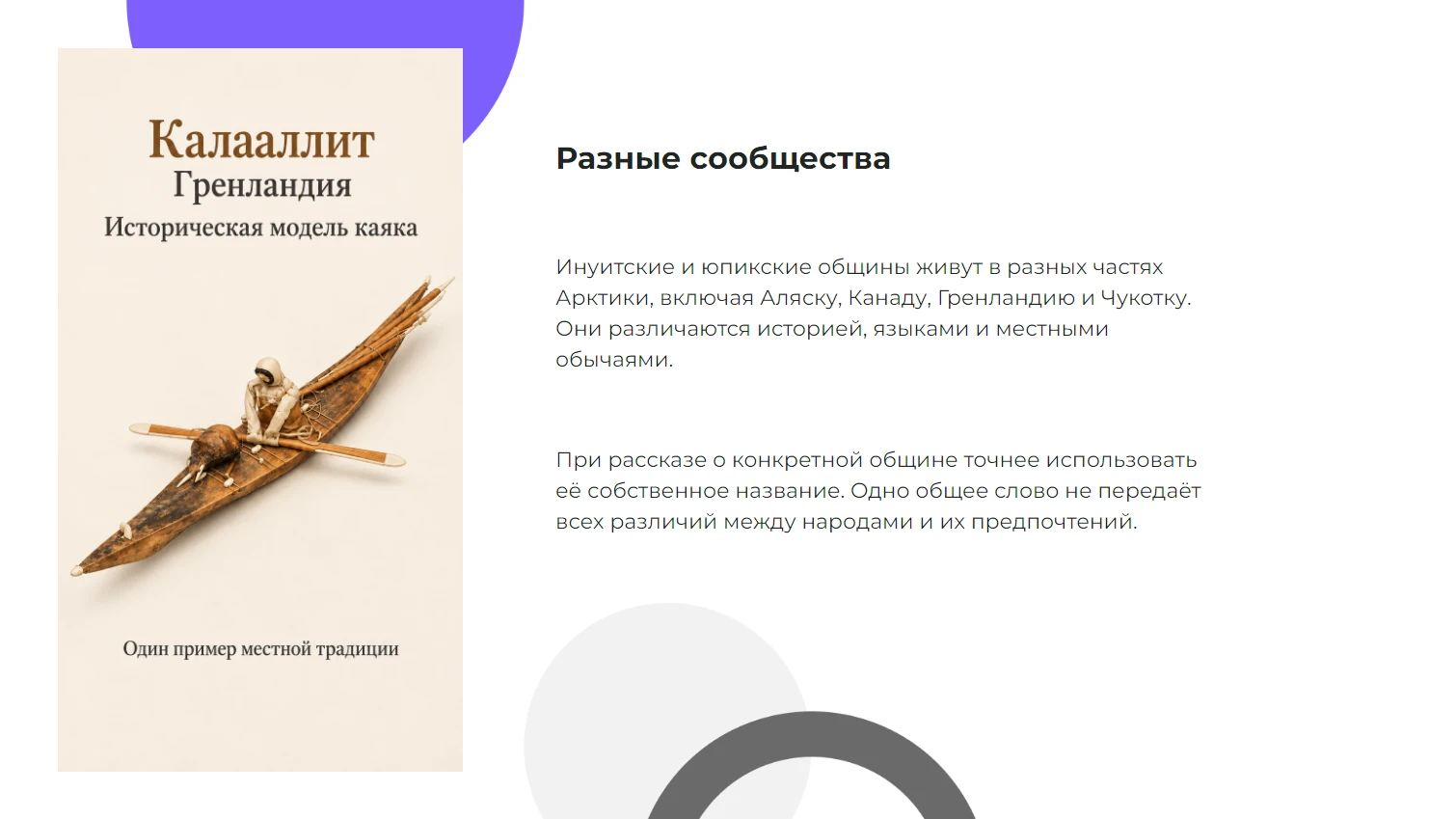 Разные сообщества