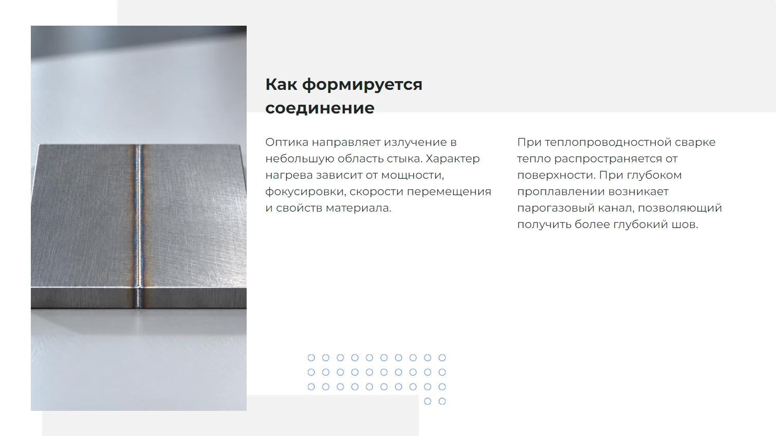 Как формируется соединение