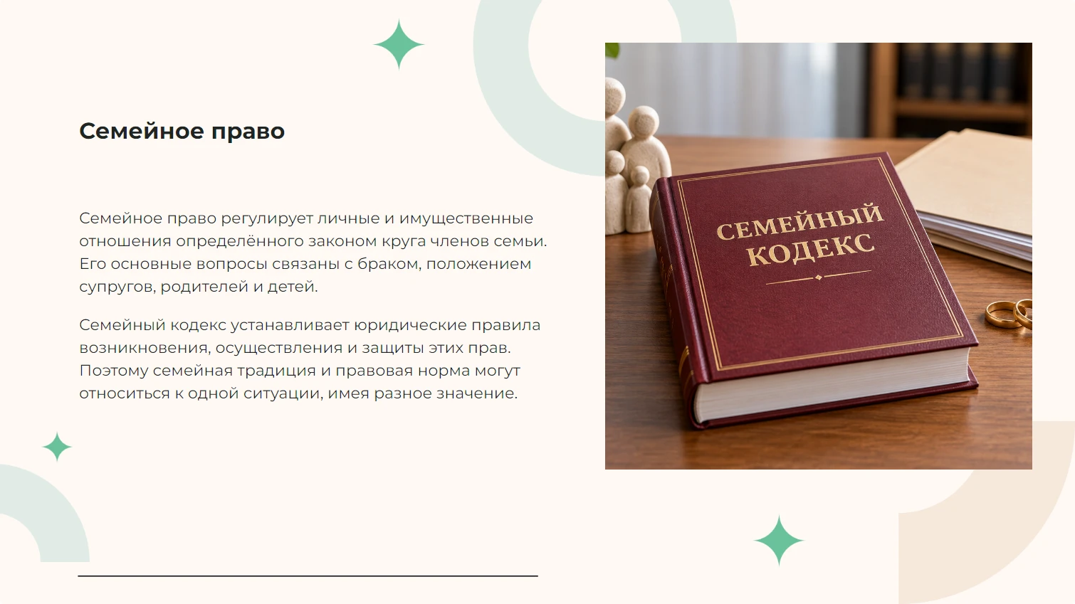 Семейное право - готовая презентация