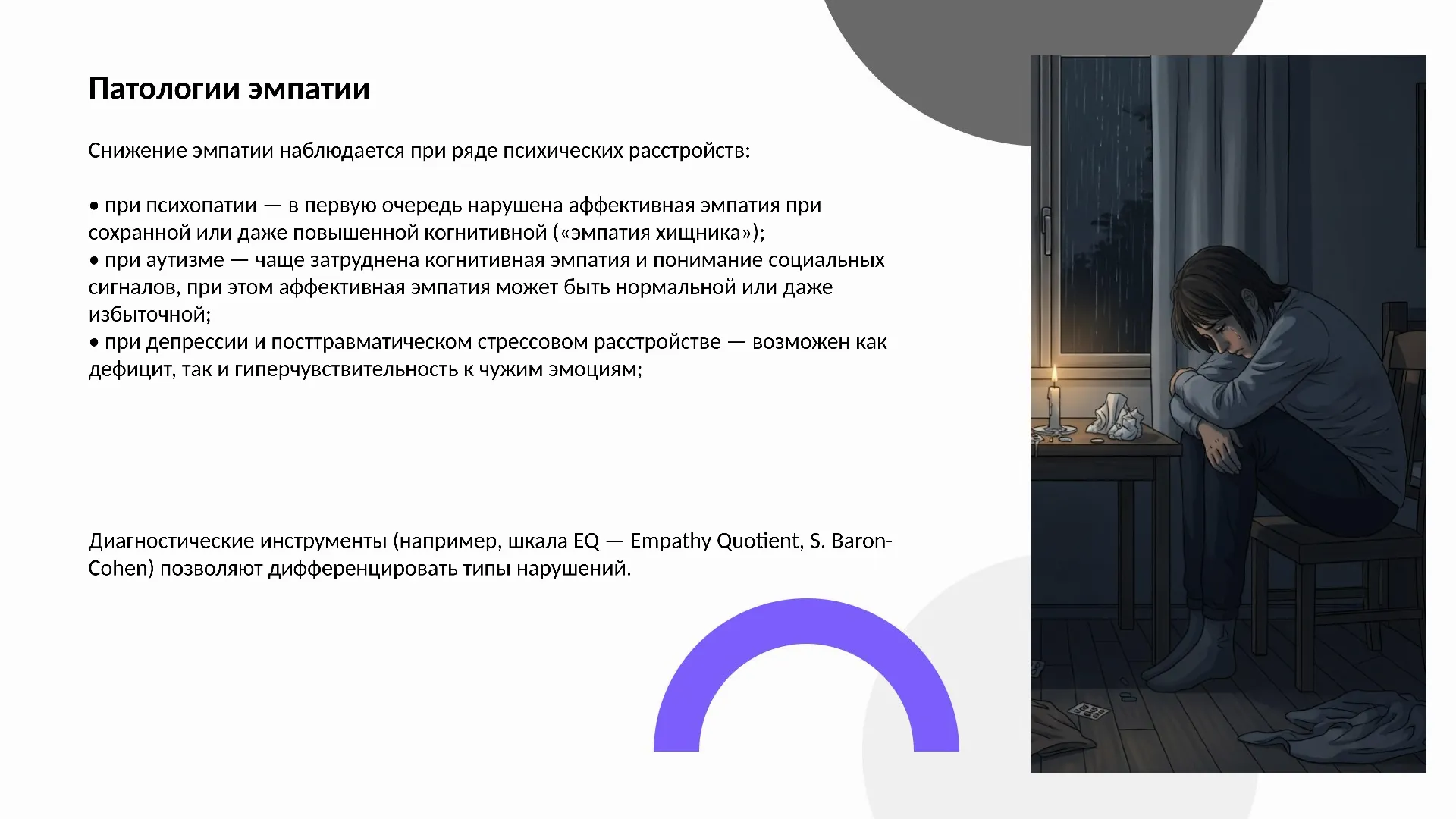 Патологии эмпатии