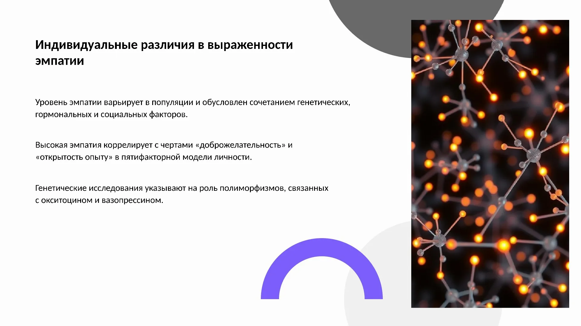 Индивидуальные различия в выраженности эмпатии