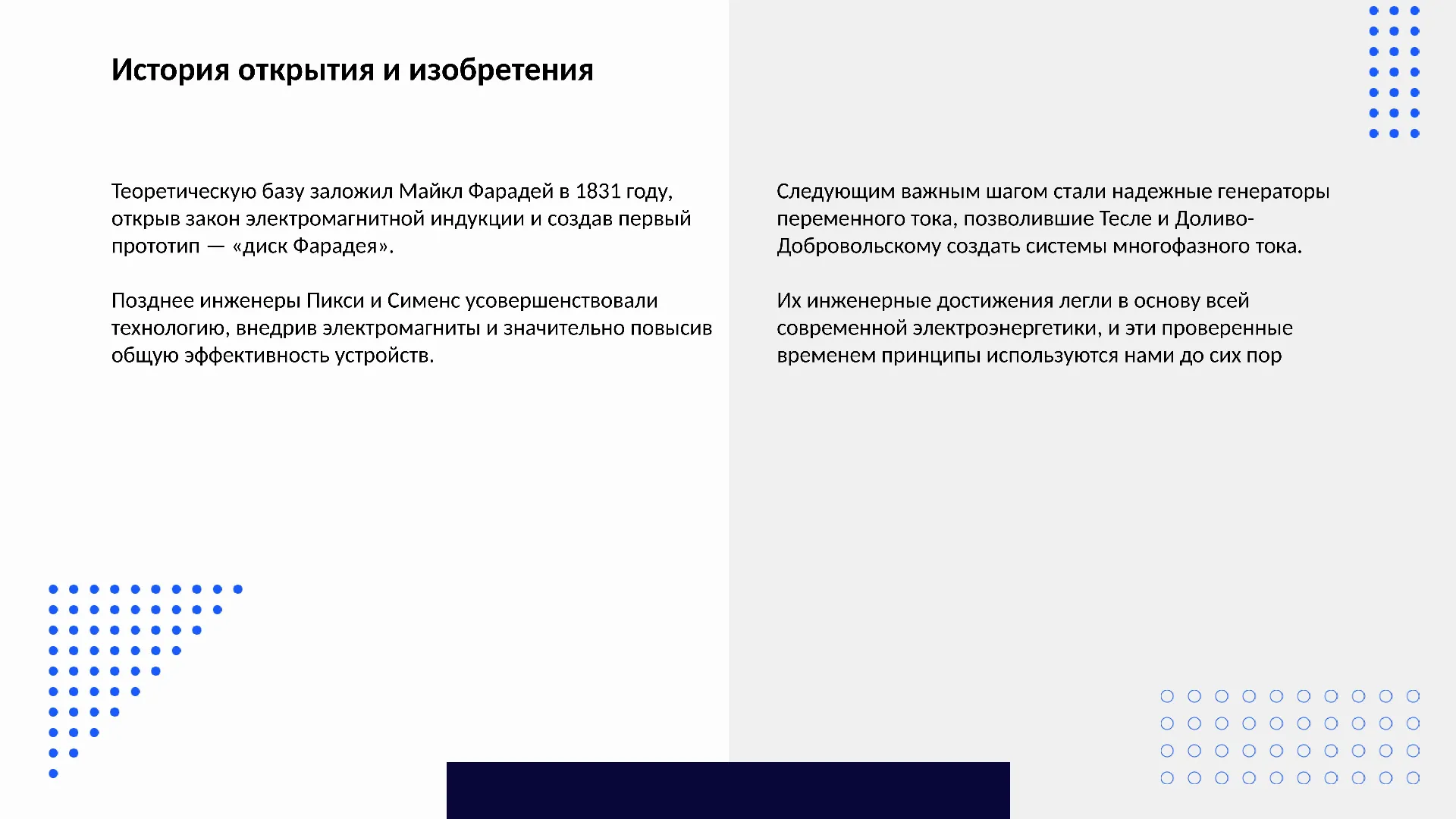 История открытия и изобретения