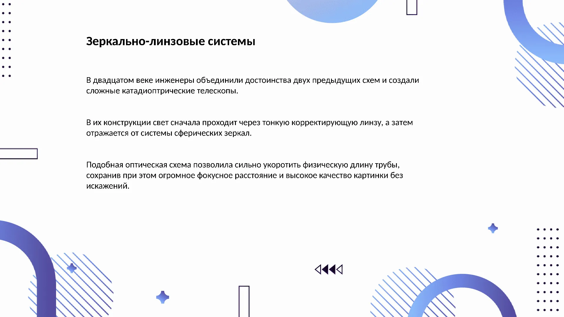 Зеркально-линзовые системы