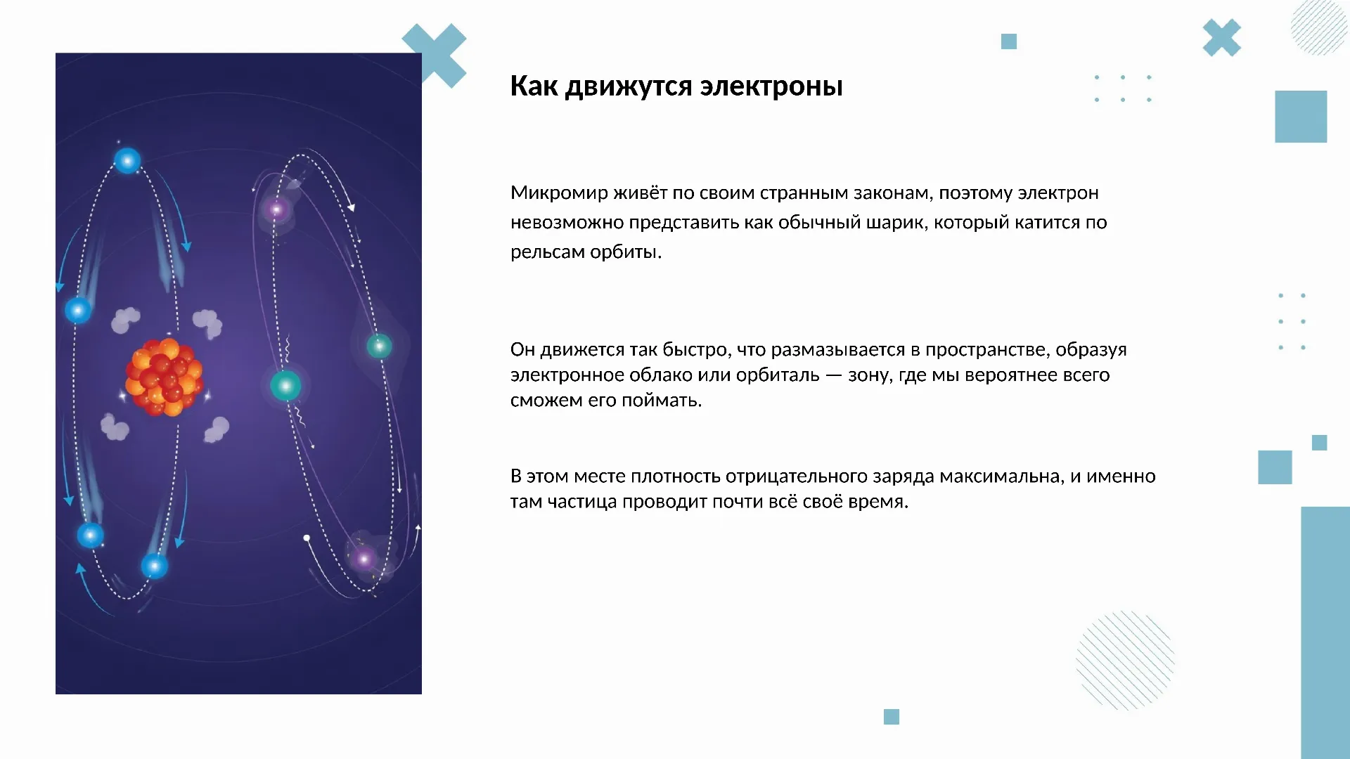 Как движутся электроны