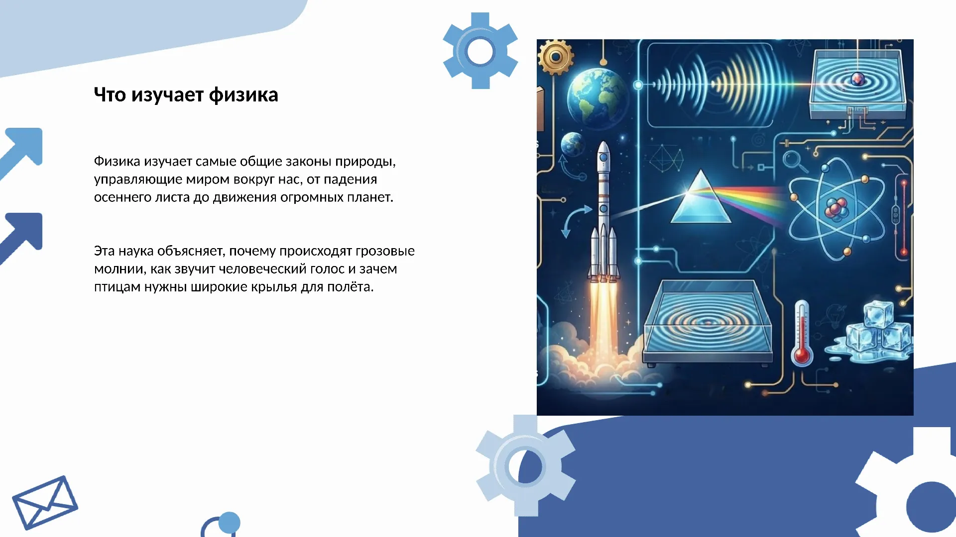 Что изучает физика - готовая презентация