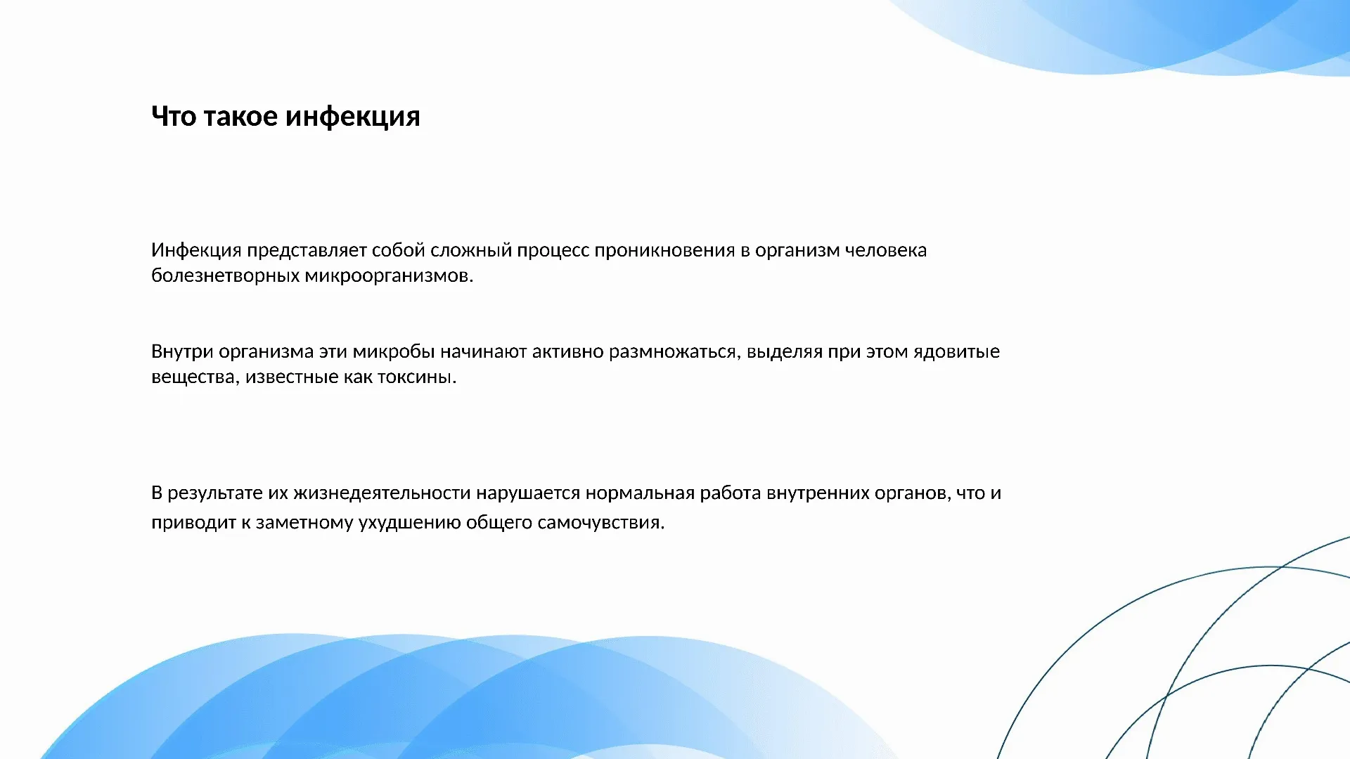 Что такое инфекция